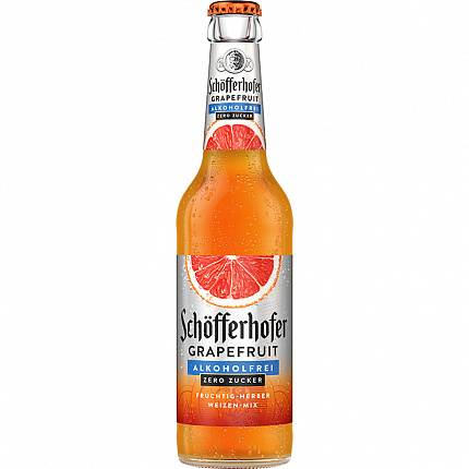 Schöfferhofer Grapefruit Zero Zucker alkoholfrei