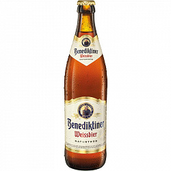 Benediktiner Weissbier naturtrüb