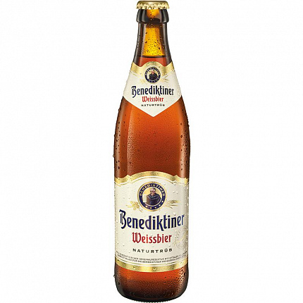 Benediktiner Weissbier naturtrüb
