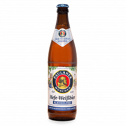 Пауланер Хефе-Вайсбир Безалкогольное - Paulaner Hefe-Weissbier Alkoholfrei
