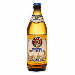 Пауланер Мюнхенское Хелл Безалкогольное - Paulaner Munchner Hell Alkoholfrei 0,5 л