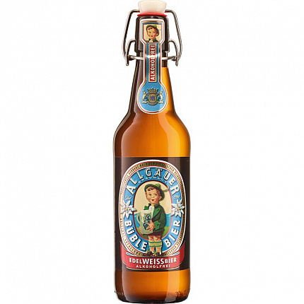 Allgäuer Büble Edelweissbier alkoholfrei